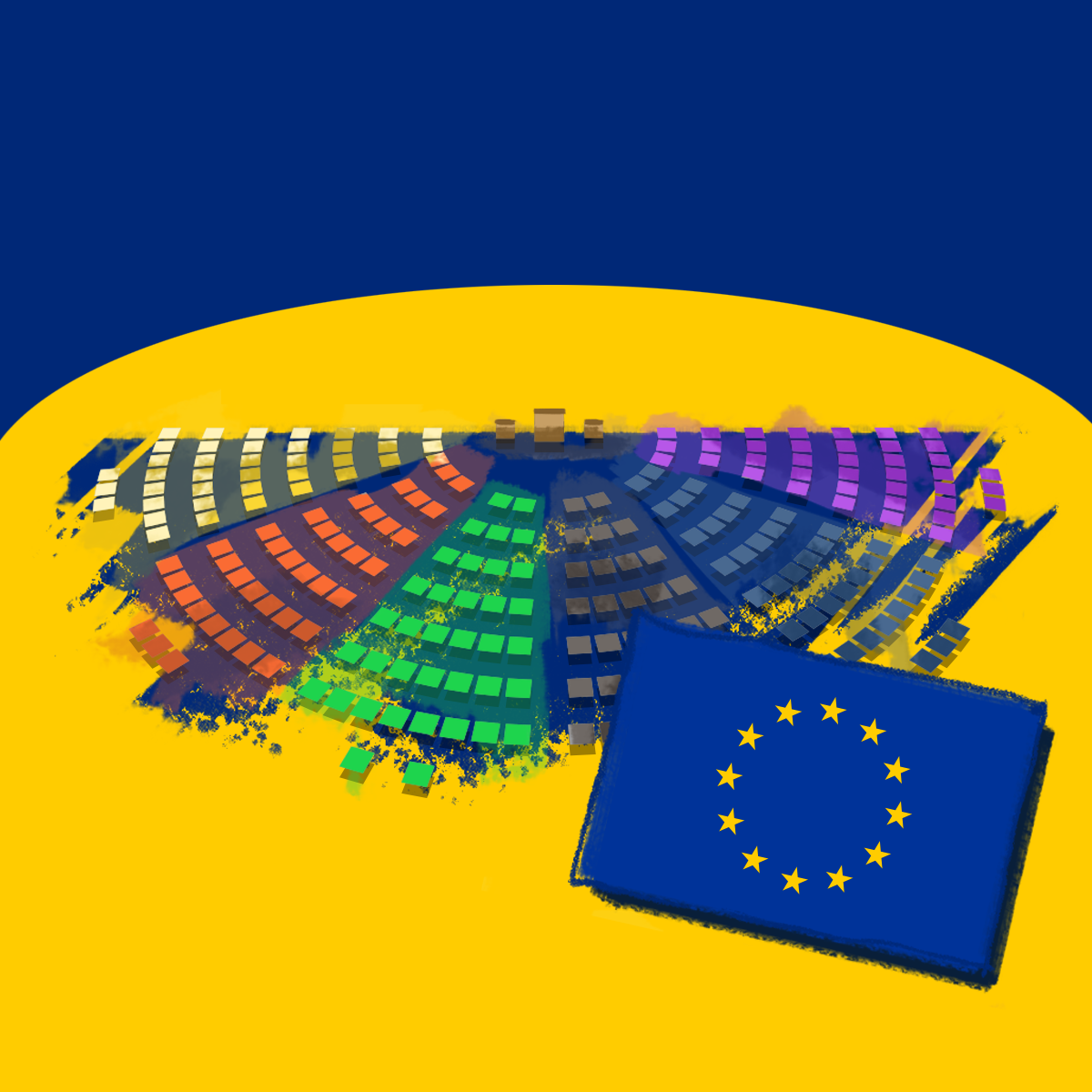 Répartition des sièges du Parlement européen