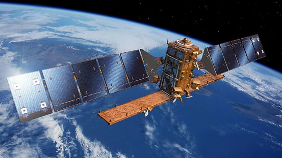 Erdbeobachtungssatellit „Sentinel-1B“ der Europäischen Weltraumorganisation.