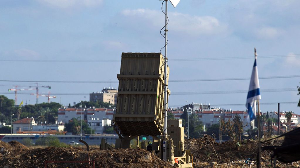 Israelisches Raketenabwehrsystem 'Iron Dome'