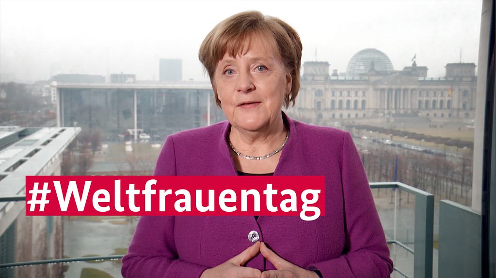 Bundeskanzlerin Merkel zum Internationalen Frauentag