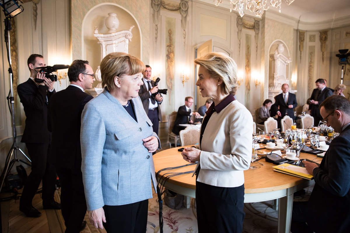 Bundeskanzlerin Angela Merkel Klausurtagung