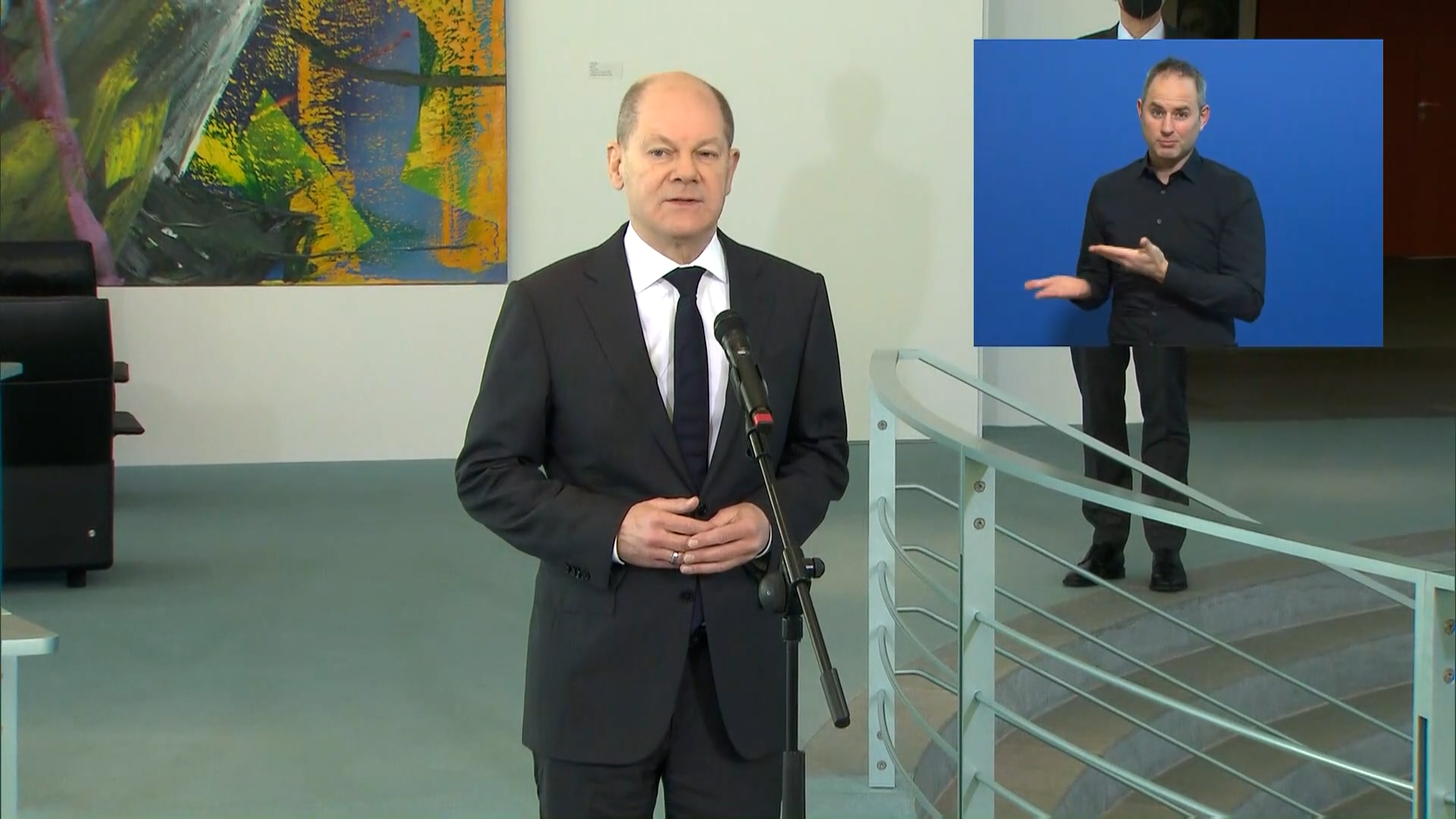 Bundeskanzler Olaf Scholz