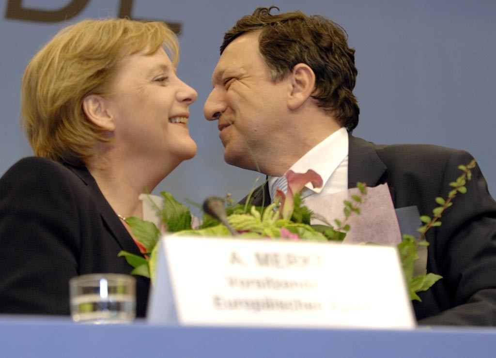 Barroso et Merkel