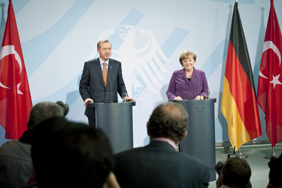 Türkischer Ministerpräsident Erdogan in Berlin 2011