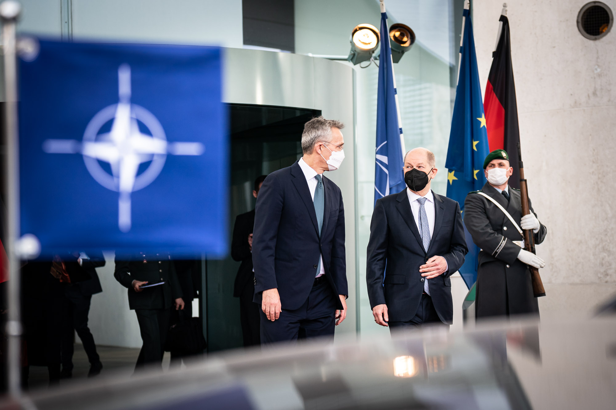 „Die Nato ist ein Garant für die deutsche und europäische Sicherheit“