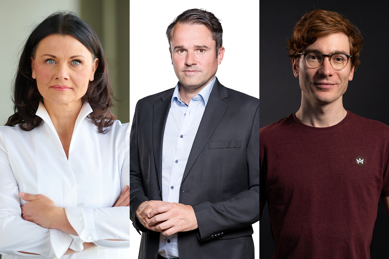 Porträtbild von Gritta Connemann, Dr. Hendrik Thamer und Marco Weicholdt