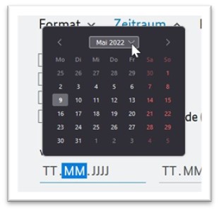 Suche Kalender