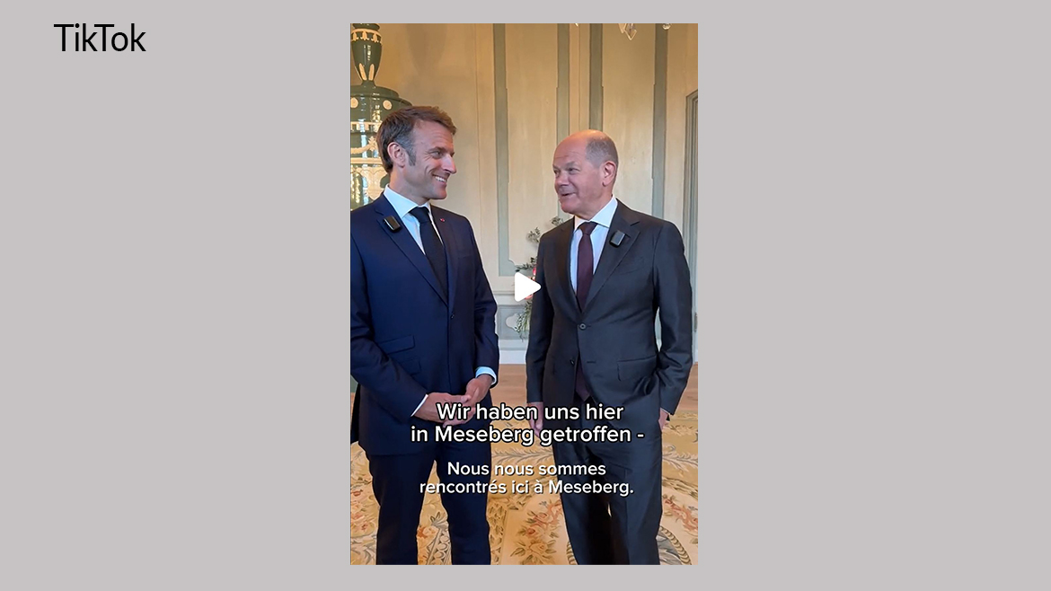On va de l‘avant ! Wir blicken nach vorne!