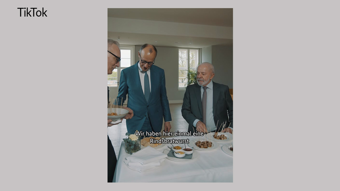 Bundeskanzler Merz und brasilianischer Präsident Lula auf der Hannover-Messe