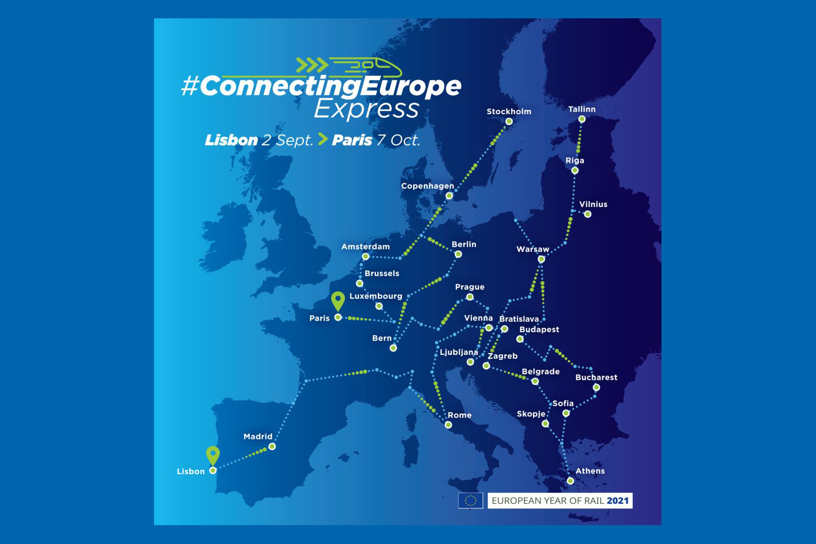 Graphic – Connecting Europe Express