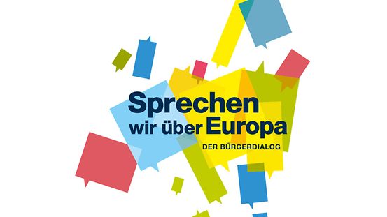 Logo Sprechen wir über Europa