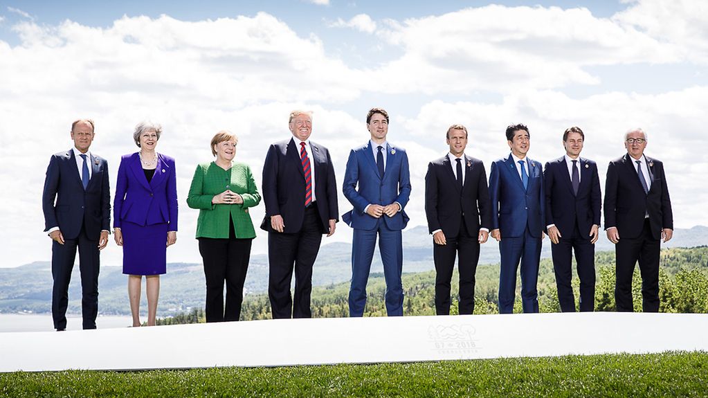 G7 summit participants