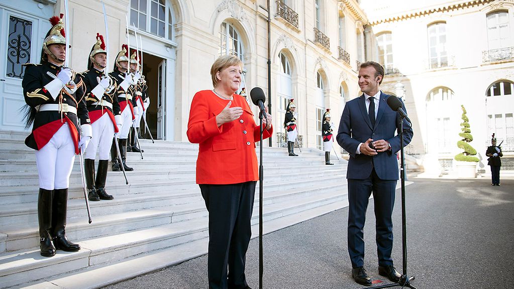 Angela Merkel à Marseille