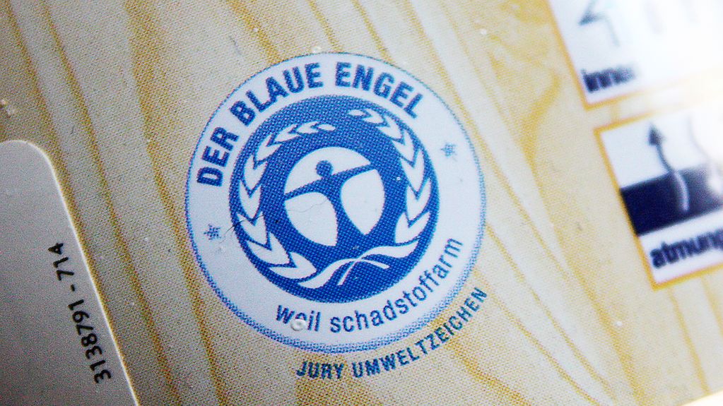 Logo des Umweltzeichen Blauer Engel 