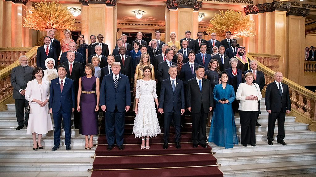 Die Staats- und Regierungschefs der G20 in Buenos Aires.