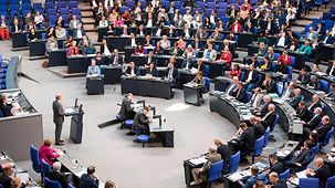 Debate in the German Bundestag on the Budget 2018