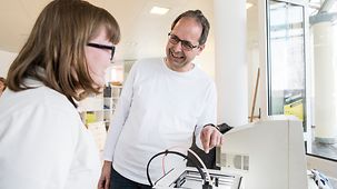 3D-Drucker im Living Lab in Betzdorf-Gebhardshain
