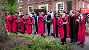 Chancellor Angela Merkel at Commencement at Harvard University