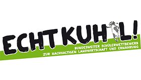 Logo Echt Kuhl Bundesweiter Schülerwettbewerb zur Nachhaltigen Landwirtschaft und Ernährung