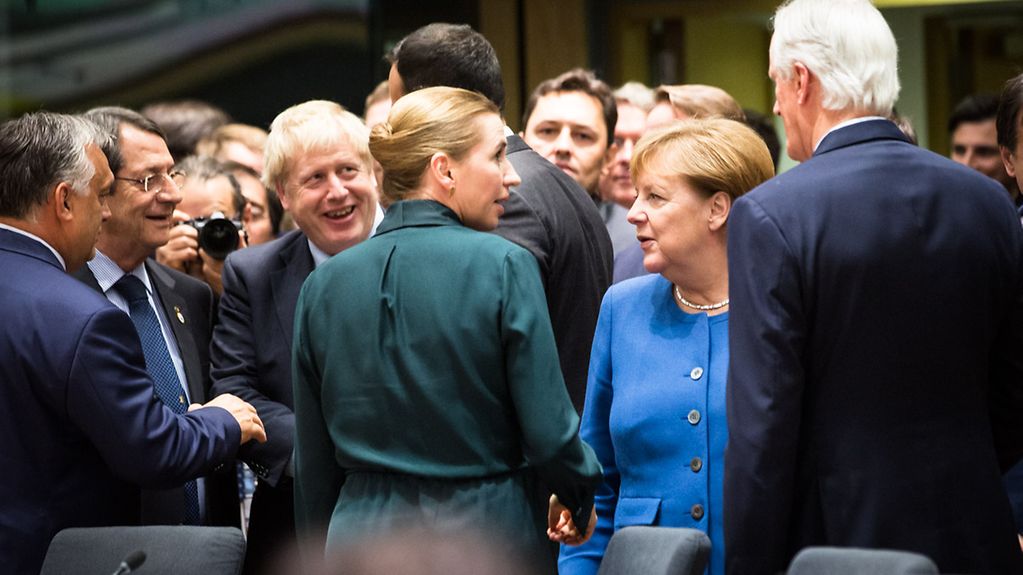 La chancelière fédérale Angela Merkel se rend jeudi et vendredi au Conseil européen à Bruxelles.