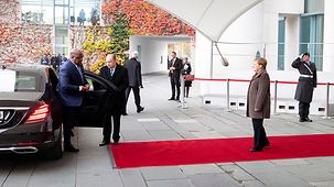 Bundeskanzlerin Angela Merkel empfängt Felix Tshisekedi, Präsident des Kongo.