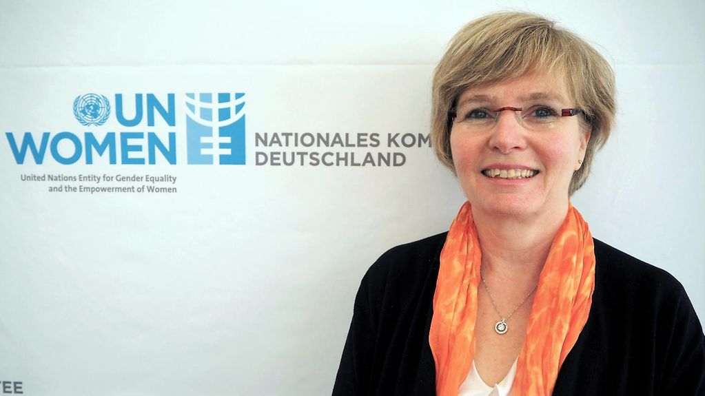 Foto zeigt Bettina Metz, Geschäftsführerin UN Women Deutschland