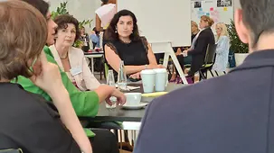 Arbeitsgruppen beim Expertengespräch zur Digitalen Bildungstransformation
