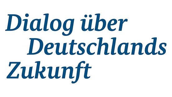 Logo: Dialog über Deutschlands Zukunft