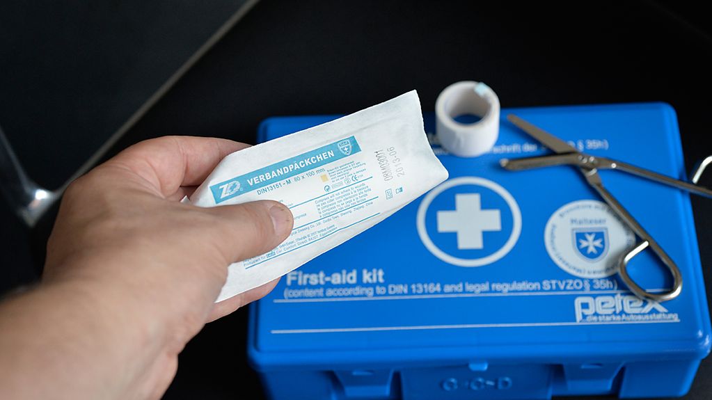 Foto zeigt einen Erste-Hilfe-Koffer