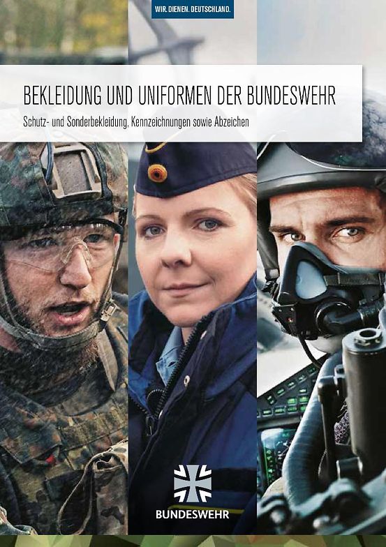 Titelbild Uniformen der Bundeswehr