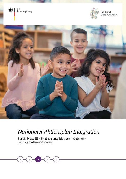 Titelbild Nationaler Aktionsplan Integration Phase III