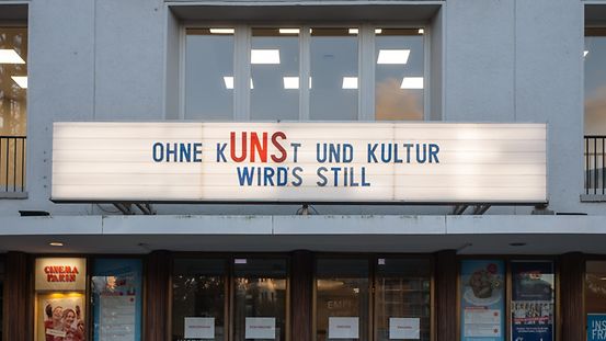 Geschlossenes Kino in Berlin