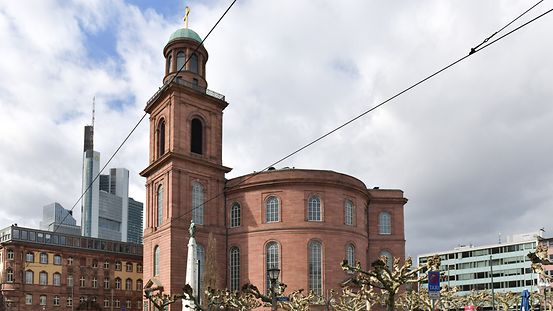 Die Paulskirche in Frankfurt am Main