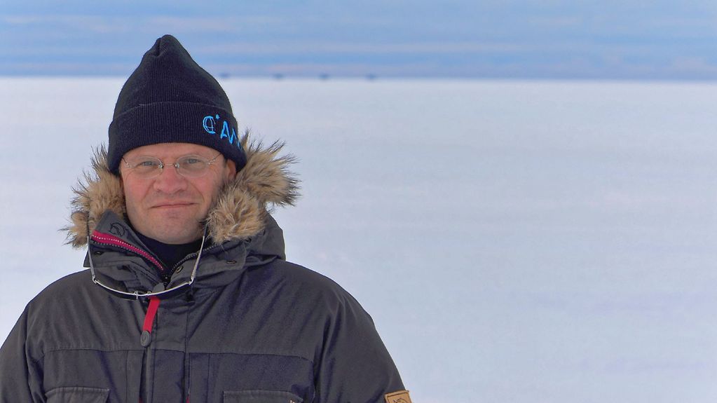 Expeditionsleiter Prof. Markus Rex vom Alfred-Wegener-Institut für Polar- und Meeresforschung 
