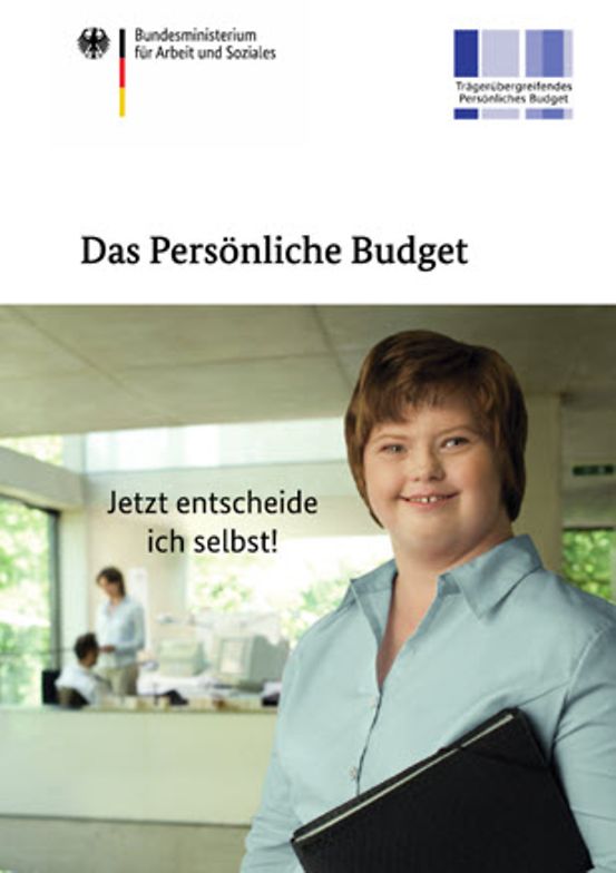 Titelbild der Publikation "Broschüre: Das trägerübergreifende Persönliche Budget"