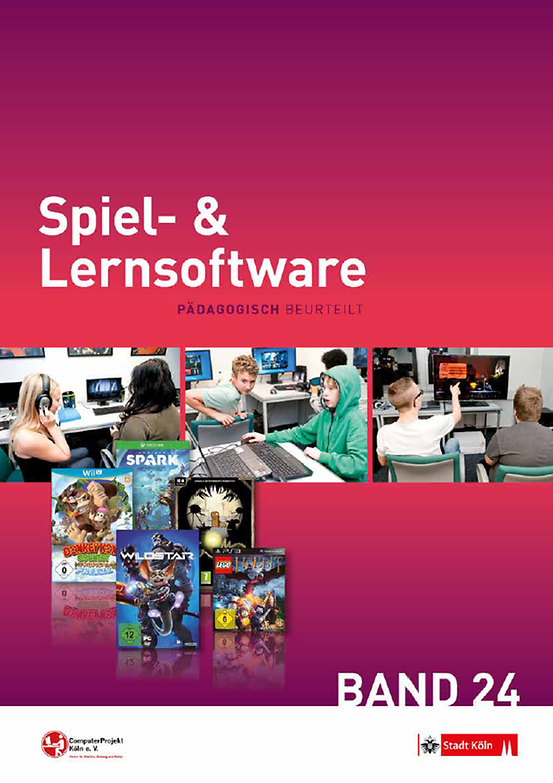 Titelbild der Publikation "Spiel- und Lernsoftware pädagogisch beurteilt - Band 24"