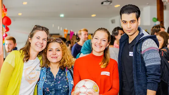 Eine Gruppe Junger Menschen