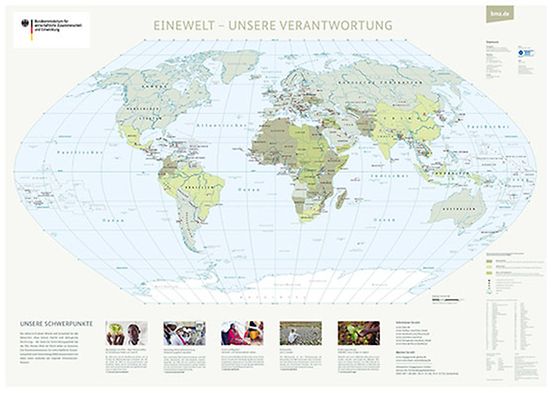 Titelbild der Publikation "Weltkarte"