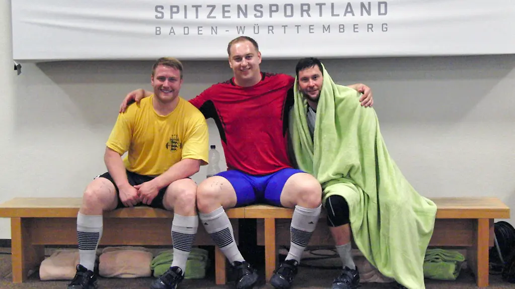 Sportler bei Ruhepause