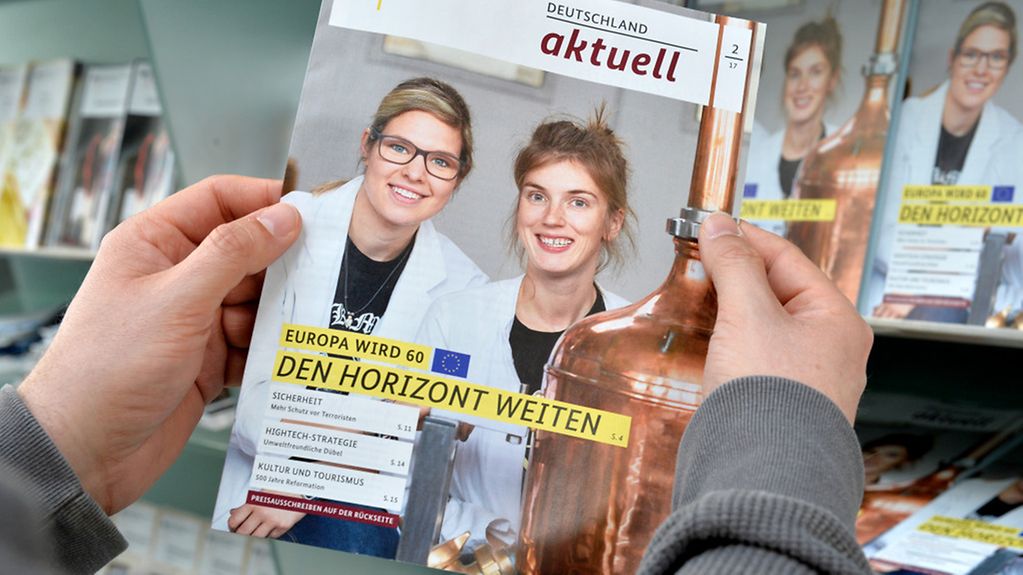 Cover der Broschüre "Deutschland aktuell" 2 / 2017