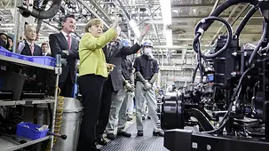 Werksbesuch des Unternehmens Mitsubishi Fuso.