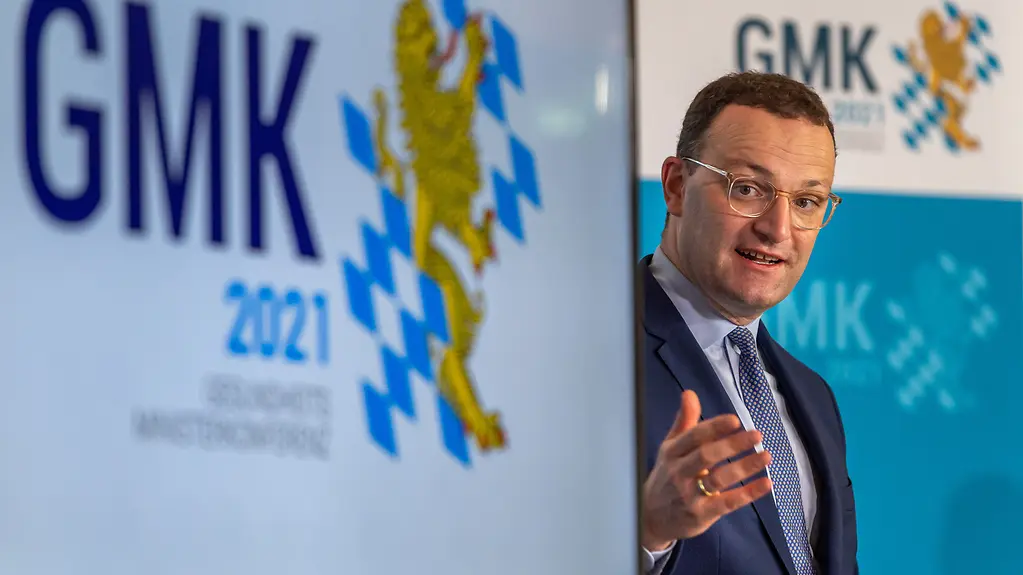 Jens Spahn bei der GMK 2021