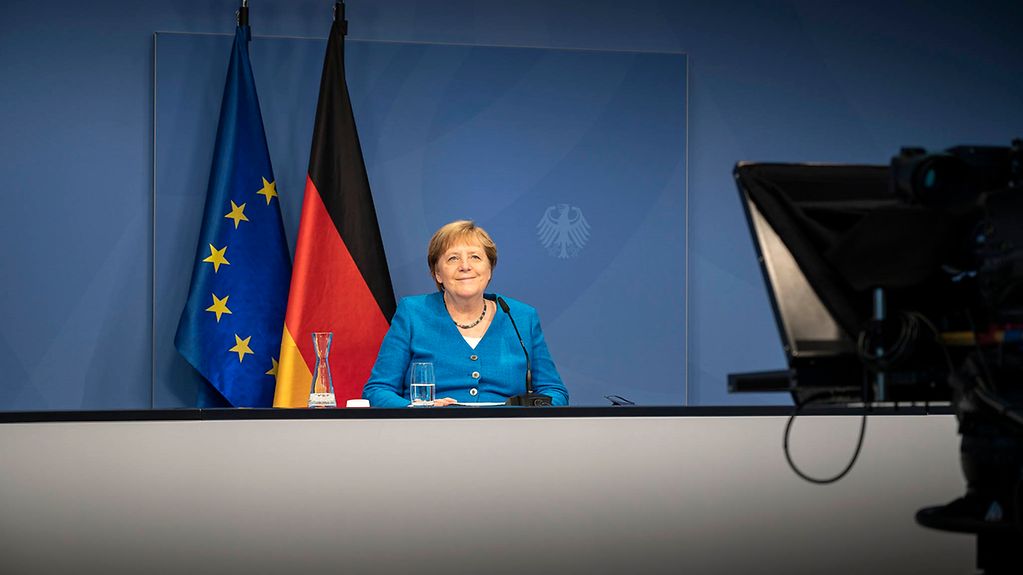 Discours de la chancelière fédérale Angela Merkel lors de la Journée des agriculteurs allemands 2021