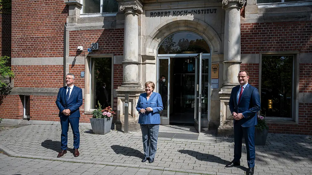 Federal Chancellor’s visit to the RKI