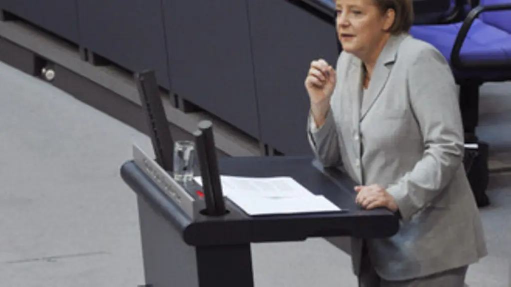 Bundeskanzlerin Angela Merkel 2009