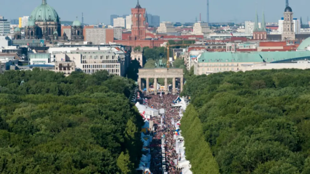 Festmeile von oben