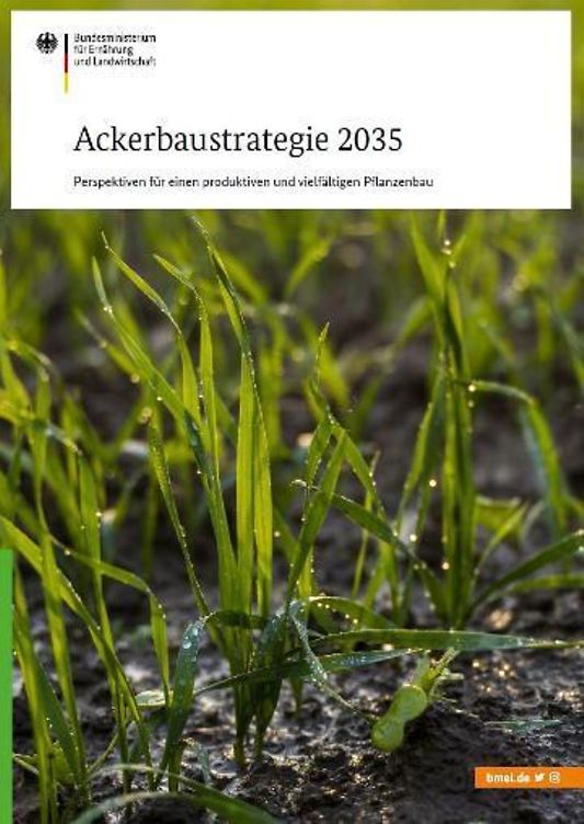 Titelbild der Publikation "Ackerbaustrategie 2035"