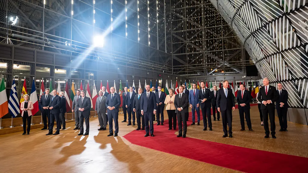 Photo de famille du Conseil européen