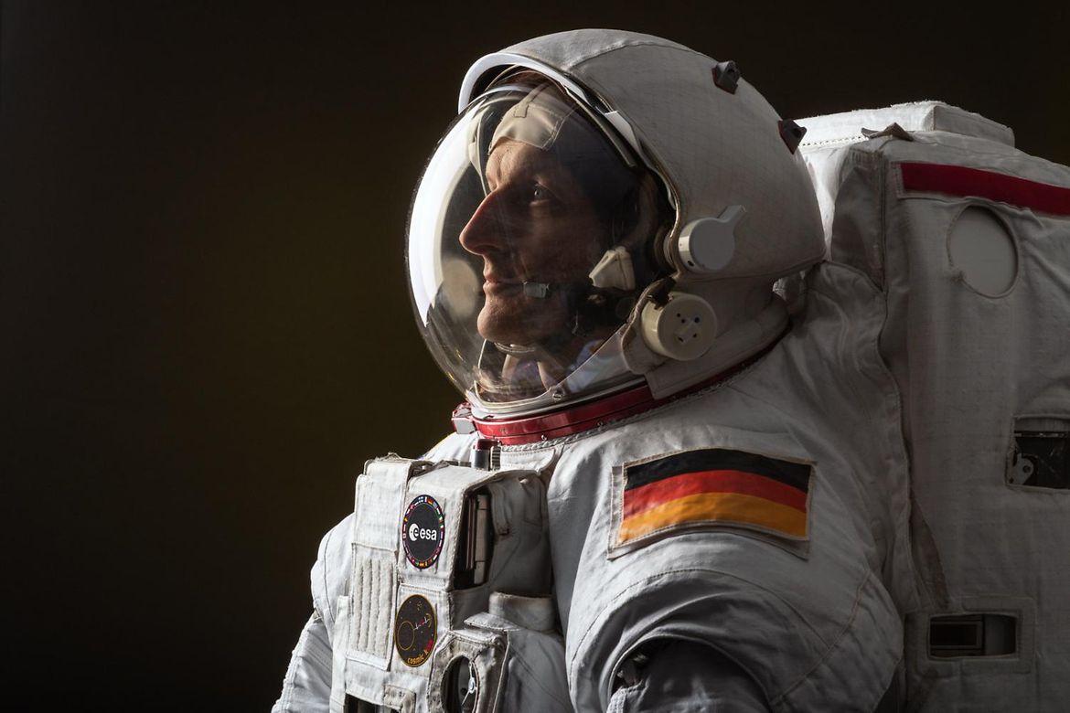 ESA-Astronaut Matthias Maurer