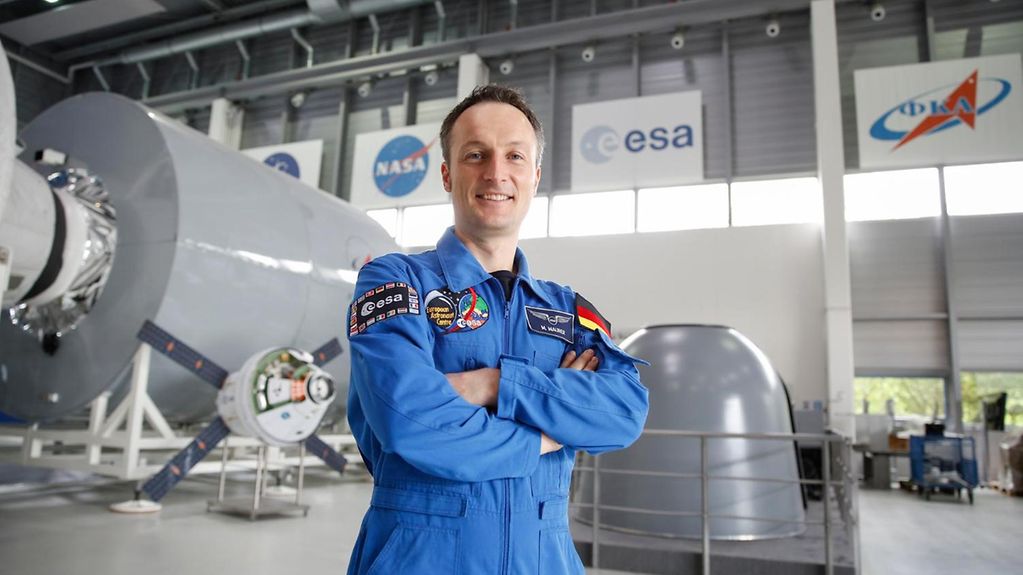 ESA-Astronaut Matthias Maurer
